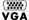 VGA output logo