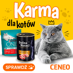 Karmy i akcesoria dla kotów - zobacz na Ceneo.pl